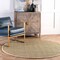 Nuloom Hesse Checker Weave Seagrass Indoor/Outdoor Area Rug 5ft x 8ft HJSG01A-O508 - alternate 1